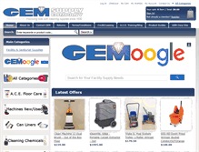 Tablet Screenshot of catalog.gemsupply.net